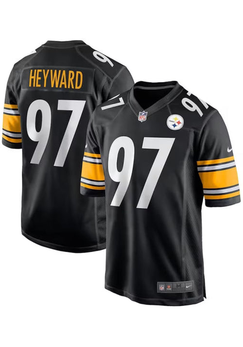 Cameron Heyward Pittsburgh Steelers Black HOME GAME Football Jersey