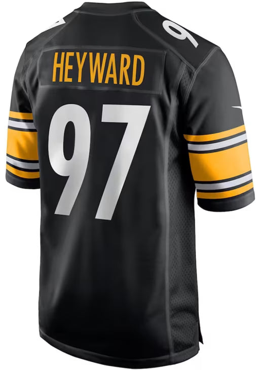 Cameron Heyward Pittsburgh Steelers Black HOME GAME Football Jersey