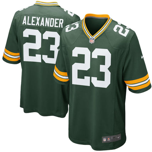 Men's Green Bay Packers Jaire Alexander Green Game Player Jersey